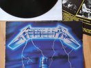 Metallica Ride The Lightning LP UK Press. 1986 Music for Nations