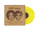 An Evening with Silk Sonic Walmart Exclusive Yellow/Gold Vinyl w/ Hype Sticker