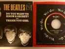 Beatles / Do You Want To Know A Secret / VJ 45 & Rare, super clean PS / Great