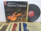 The Art Of Virtuoso Violinists 10-LP Japan Vinyl Martzy/Auclair/Szigeti/Haendel