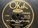 Blues-78 RPM-Butterbeans & Susie-Ain't Gonna Do That No More-OKeh 8769-E/E-