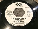 Betty Mabry: I'm Gonna Get My Baby Back 1964 DCP 7'' Promo Soul Vinyl Record