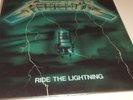 METALLICA,réedition,RIDE THE LIGHTNING,1984,pochette usure,vinyle comme neuf
