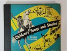 VINTAGE CHILDRENS SONGS STORIES COWBOY TEX RITTER 4 RECORD ALBUM SET 78 RPM VG