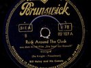 BILL HALEY & HIS COMETS Rock Around The Clock, 78rpm deut. Schellackplatte S7159