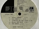 Barry Manilow-Swing Street-RARE 1987 A&M Reference Metal Acetate LP