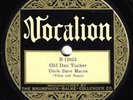 Vocalion #15033: Uncle Dave Macon-