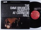 DAVE BRUBECK QUARTET At Carnegie Hall COLUMBIA 2XLP VG+ 2-eye gatefold promo d