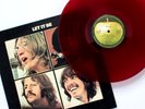 ORIGINAL 1971 RED VINYL THE BEATLES LET IT BE LP JAPAN RARE