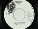 Crossover Soul 45 - Adventurers - Nobody Can Save Me - Blue Rock - VG+