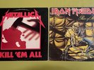 Iron Maiden Piece of Mind Vinyl LP & Metallica Kill ‘Em All  LP Vinyl