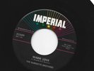 ROCKABILLY 45 - BURNETTE BROTHERS -  WARM LOVE  /  MY HONEY -HEAR- 1958 IMPERIAL