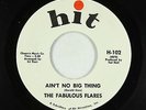 Northern Soul Girl Group 45 - Fabulous Flares - Ain't No Big Thing - Hit - VG+