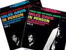 RARE COVERS 1961 OG MILES DAVIS LIVE IN PERSON 1 AND 2 VINYL LP 6 EYE EX+