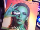 Kylie Minogue Tension Black VINYL SIGNED PRINT FEVER DISCO GOLDEN APHRODITE