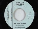 Northern Soul 45 - Four Sonics - Easier Said Than Done - Sport
