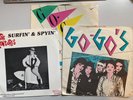 Go-Go's 45s Stiff We Got The Beat Vacation Ventures Surfin' & Spyin' Belinda