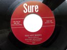 WAYNE WILLIAMS 45 'RED HOT MAMA' USA SURE MONSTER 1958 ROCKABILLY 80S RE VG+