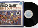 DAVE BRUBECK Time Out LP 1987 Reissue MINT- vinyl 1950s Jazz  a7775