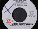 CLEFTONES: heart and soul / how do you feel GEE 7