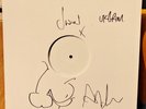 Sleaford Mods  UK Grim Vinyl White label. Signed