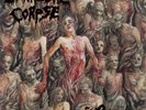 The Bleeding by Cannibal Corpse (Vinyl LP re-issue, 1994 - 2023, blood splatter)