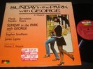 SUNDAY IN THE PARK WITH GEORGE (A MUSICAL) LP  MANDY PATINKIN, BERNADETTE PETERS