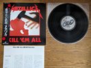METALLICA Kill 'Em All 1984 JAPAN LP w/ OBI Nexus K25P 438