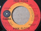 Pink Floyd - Free Four / Stay - Capitol promo