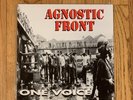 Agnostic Front One Voice LP Relativity Records 1992 Cro-Mags Gorilla Biscuits NY