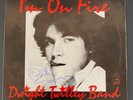 Dwight Twilley Band - I'm On Fire   Autographed Cover    Picture Sleeve Only