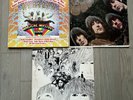 3 LPs THE BEATLES Rubber Soul Magical Mystery Tour Revolver VG+ Vinyl