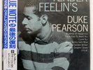 DUKE PEARSON TENDER FEELIN BLUE NOTE BN4035 JAPAN OBI PROMO VINYL LP