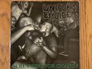 Uniform Choice Screaming For Change LP Red Vinyl Wishingwell Records 1986 Judge