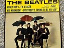The Beatles Honey Don't/I'm a Loser/Mr. Moonlight/Everybod 45 Record with Sleeve
