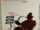 LP: Jackie McLean, Action, Blue Note, Reissue, Stereo, 1967, Van Gelder Stamp