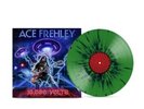 ACE FREHLEY 10,000 VOLTS GREEN SPLATTER VINYL LP - KISS - ONLY /750 COPIES