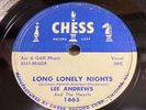 LEE ANDRES & HEARTS-CHESS 1665-LONG LONELY NIGHTS/THE CLOCK=PHILLY DOO-WOP 78