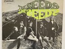 THE SEEDS - 1ST PRESS - PRIOR TO HYPE STICKER FOR PUSHIN' TOO HARD -VG++ / VG++