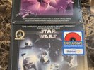 STAR WARS EMPIRE STRIKES BACK & A NEW HOPE COLORED VINYL RED BLUE 2, 7” Records