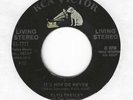 ELVIS PRESLEY - RCA VICTOR LIVING STEREO 45 