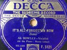 * AL BOWLLY (Vocal) - It's All Forgotten Now / Madonna Mine
