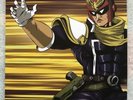 Smash Bros Ultimate Captain Falcon Selections Vinyl Record (Yellow/Purple Swirl)
