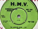 RONNIE HILTON THE LAUGHING GNOME 7” VINYL HMV UK 1967 DEMO DISC DAVID BOWIE