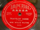 WEE WILLIE WAYNE (JAMES WAYNE) IMPERIAL 5355-TRAVELIN' MOOD/I REMEMBER=NO BLUES