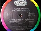 Beatles LP George Harrison All Things Must Pass SCARCE Black Capitol JAX PROMO