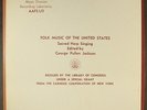 ALABAMA SACRED HARP SINGERS: sacred harp singing LIBRARY OF CONGRESS 12