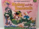 Walt Disney Mickey And The Beanstalk OST LP SEALED Disneyland + Book Mono