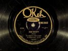 78 RPM -- Clarence Williams' Washboard Band, Okeh 8706 