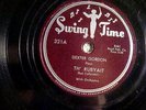 78 : SWINGTIME 321- DEXTER GORDON-THE RUBYAIT/JINGLE JANGLE JUMP  E+